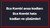 eca kombi arıza kodları